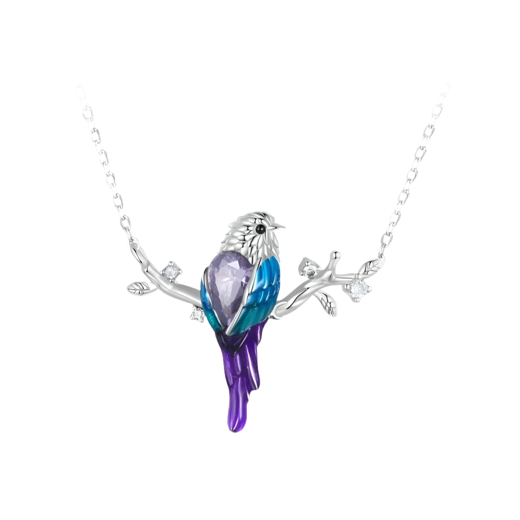 Silver Bird Necklace