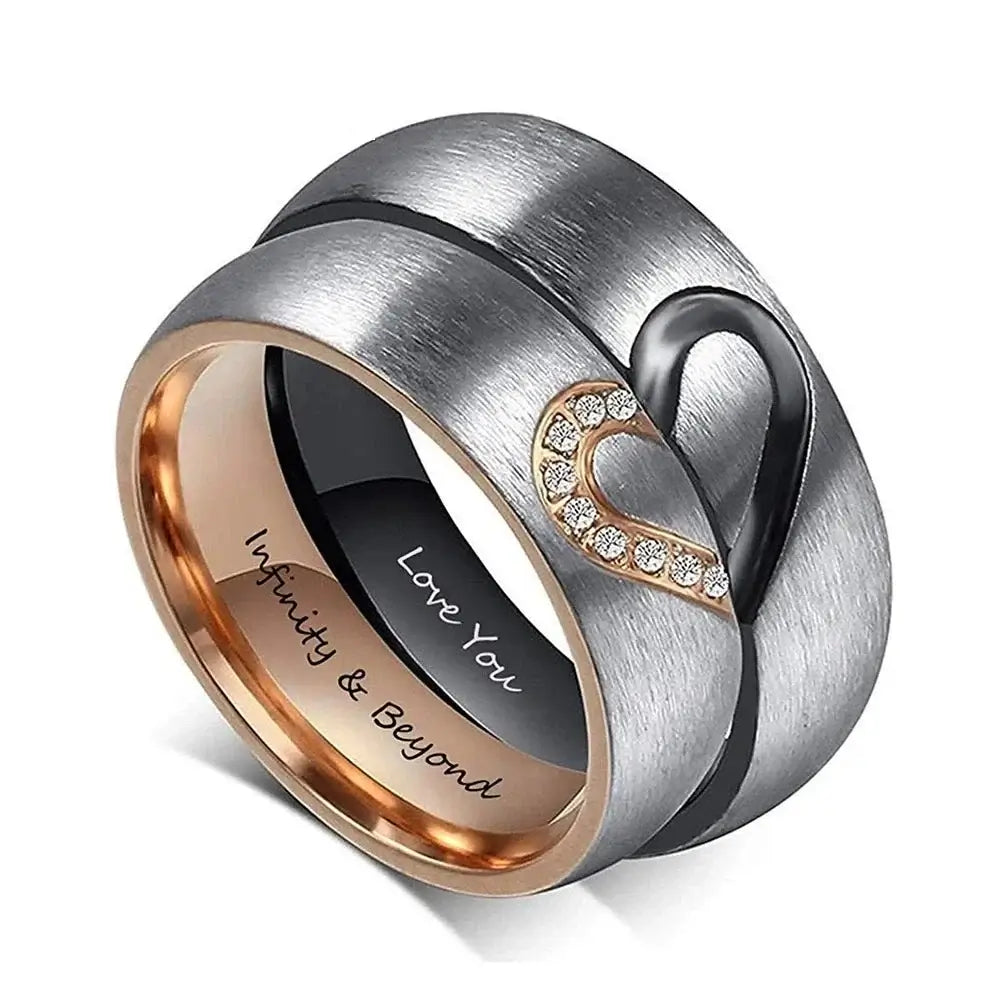 Heart Couple Rings