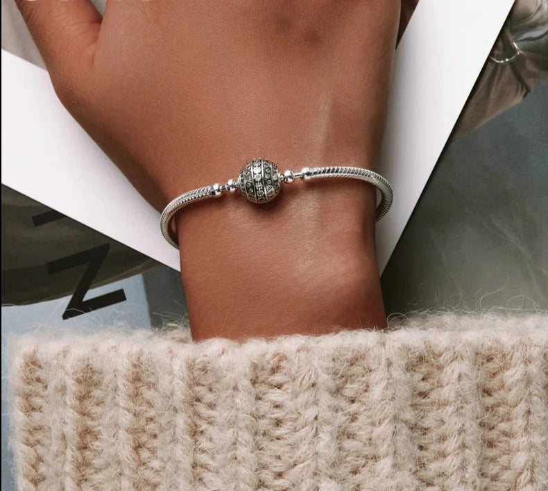 Silver Snake Bracelet