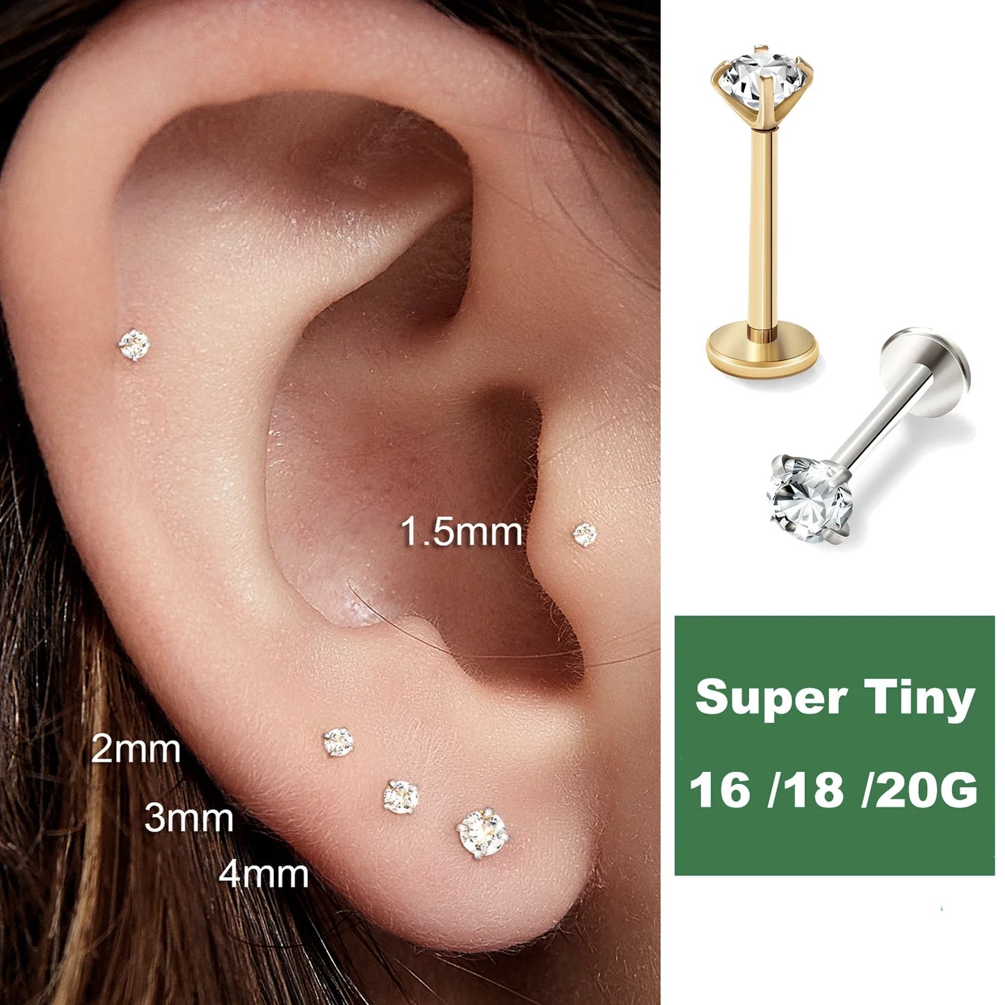 Earring Nose Stud Cartilage Piercing