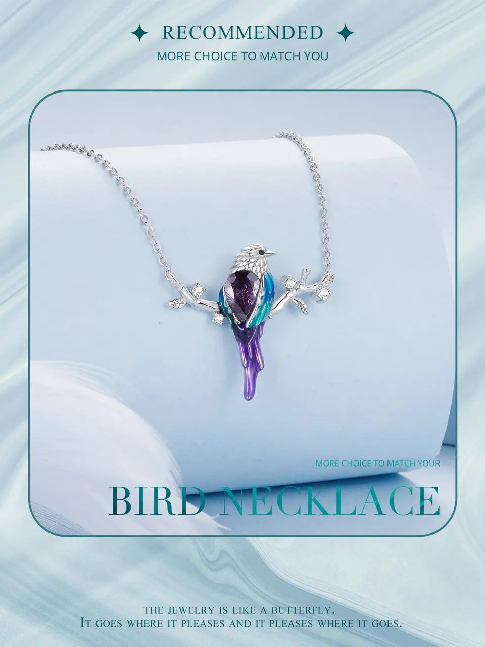 Silver Bird Necklace