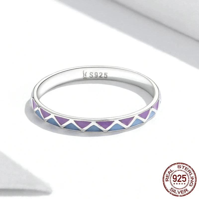 Silver Rainbow Ring