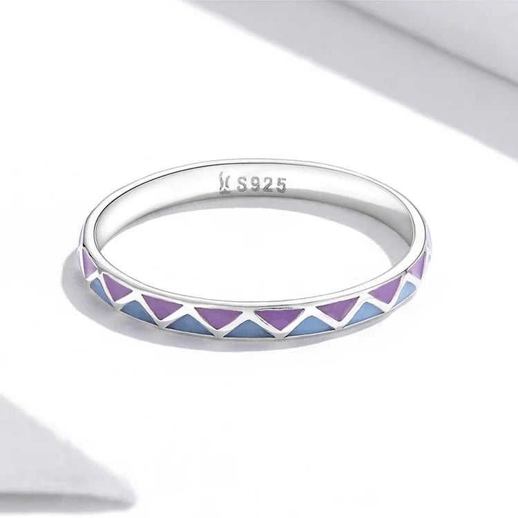 Silver Rainbow Ring