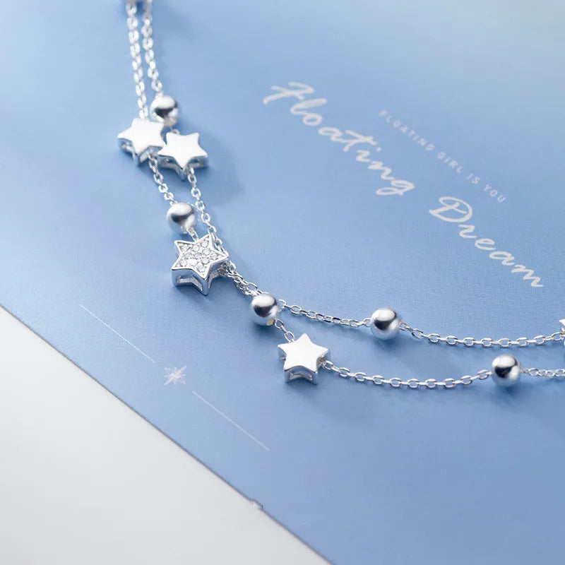 Silver Star Bracelet